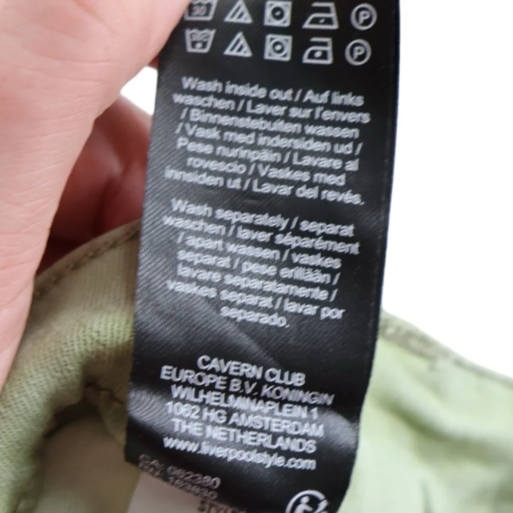 Liverpool Los Angeles Sage Green Skinny Jeans 12/31 NWT Mid Rise Stretch Denim - Picture 6 of 7